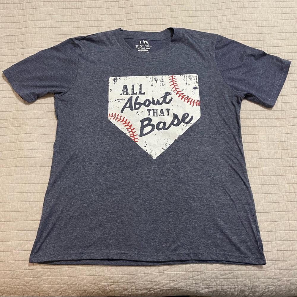 Ruby's Rubbish All About That Base T-Shirt Size Large